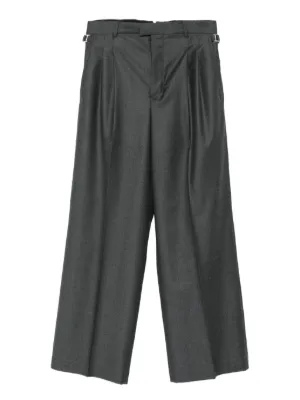関税込み AMI PARIS 黒のウールパンツ AMI PARIS メンズ パンツ通販 - FARFETCH