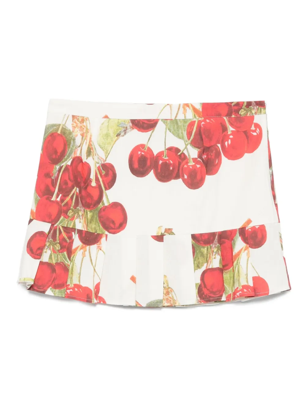 House of Sunny Plooirok met kersprint Wit