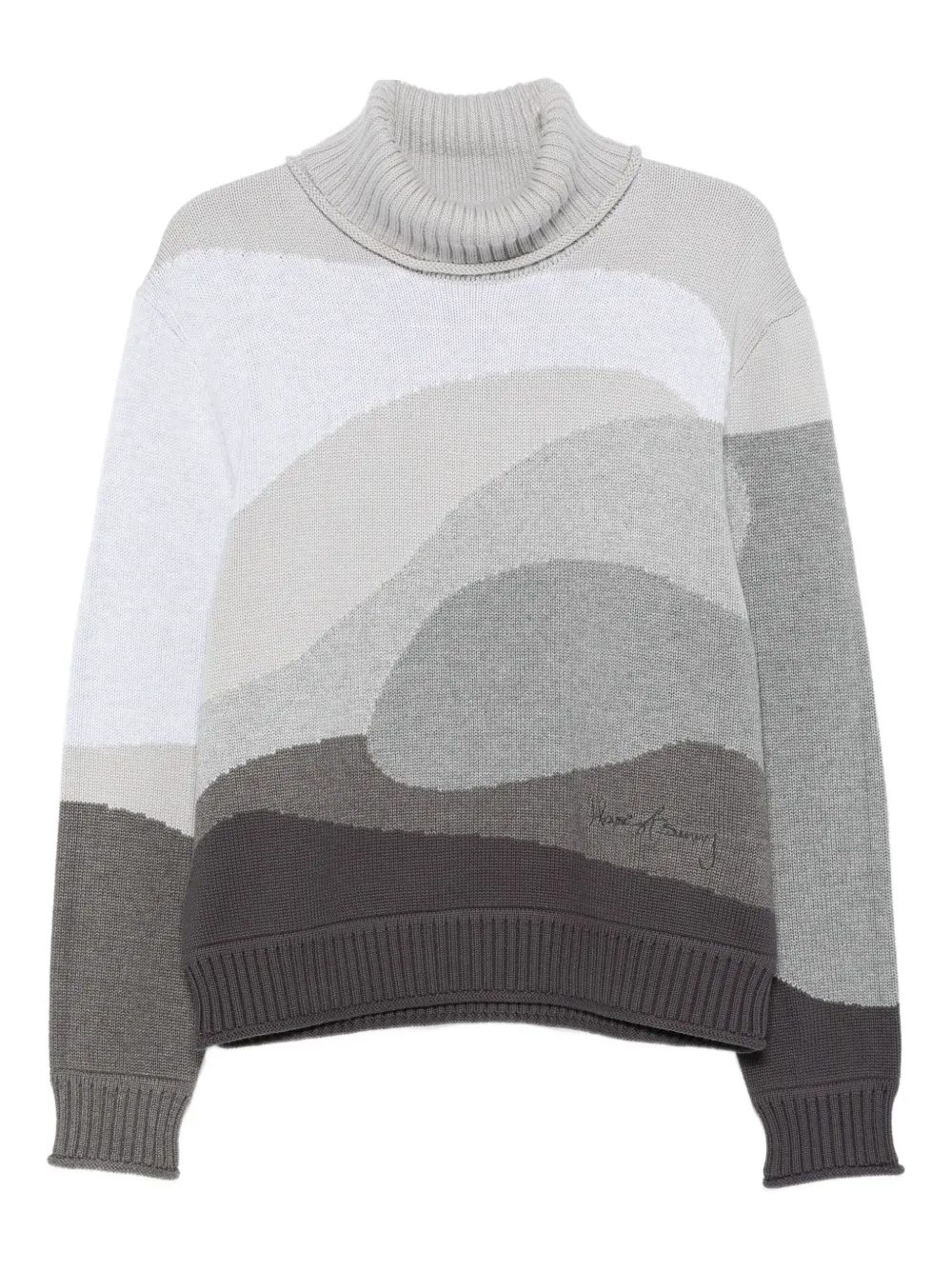 House of Sunny long-sleeve turtleneck sweater | Grey | Image 1