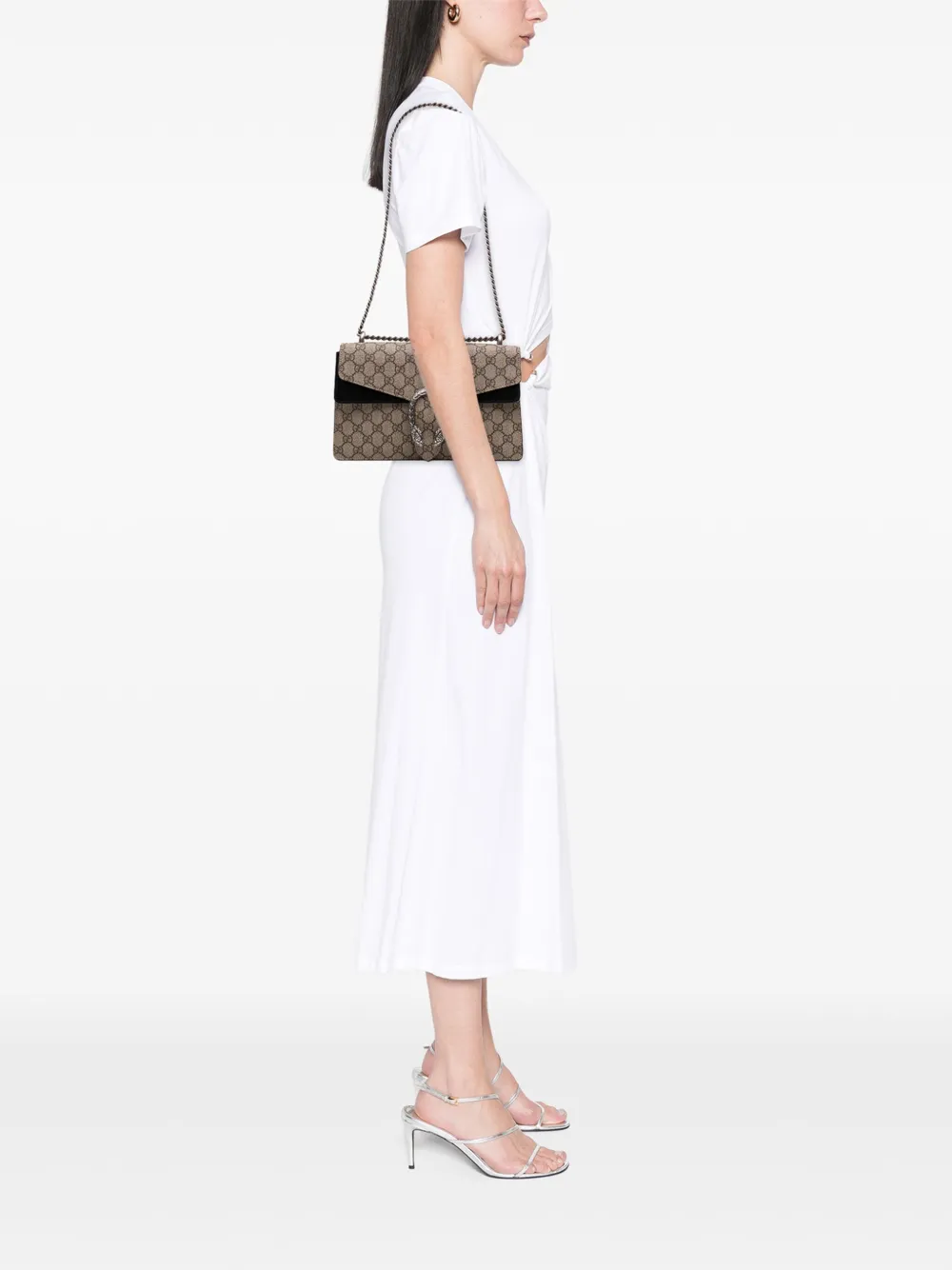 Gucci Pre-Owned 2016-2025 Small GG Supreme Dionysus shoulder bag | Pre-Owned | Image 2