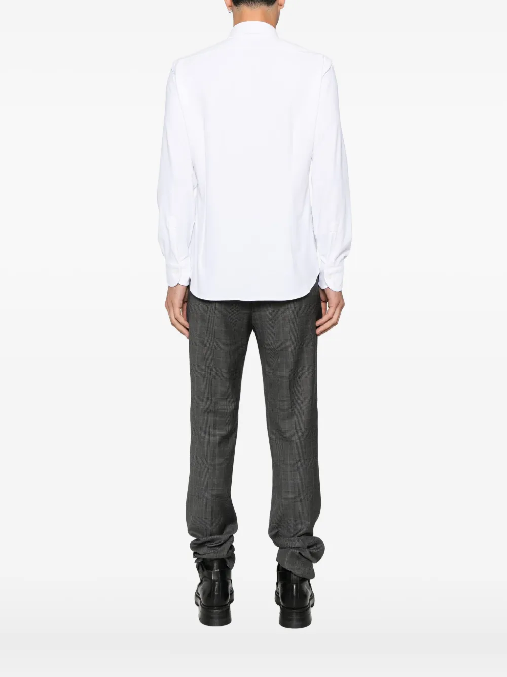 Mazzarelli Long-sleeve Shirt In White