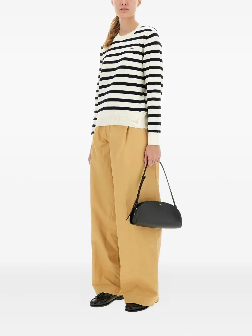 A.P.C. pleated trousers - Beige