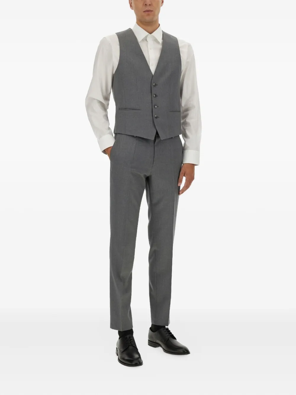 BOSS Genius trousers - Grijs