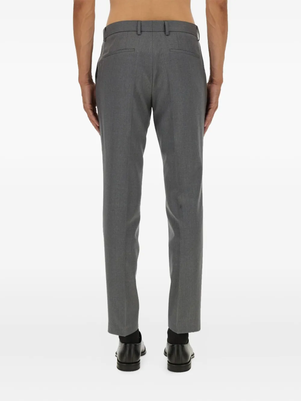 BOSS Genius broek Grijs