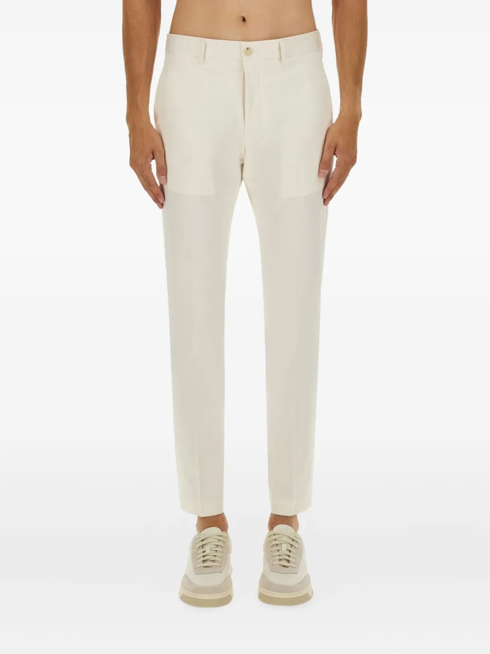BOSS pantalon à pinces | blanc | Image 1