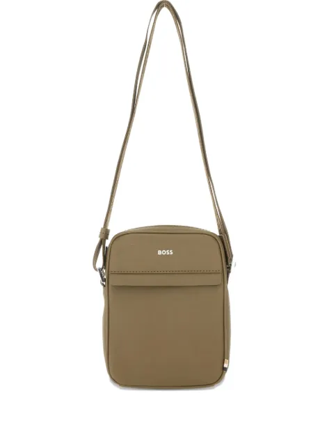 BOSS logo strap messenger bag