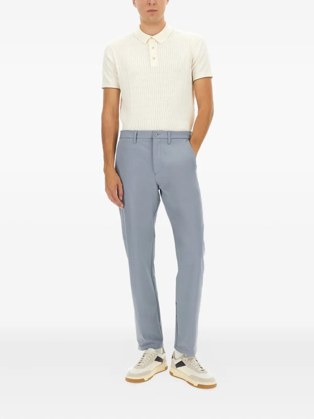 BOSS buttoned trousers - Grijs