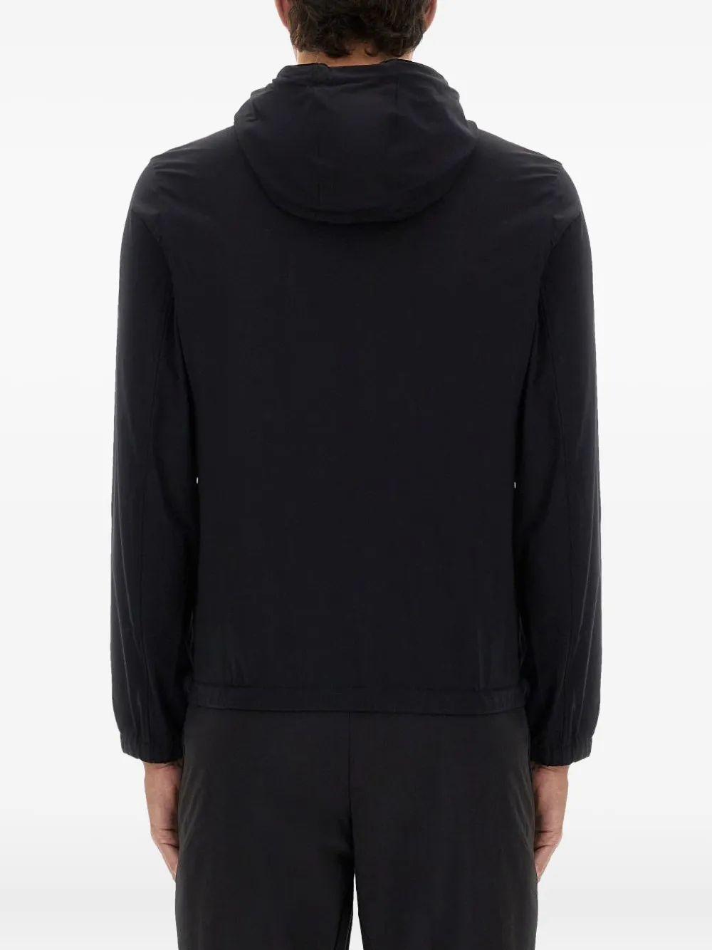 BOSS Jack met capuchon en rits Zwart