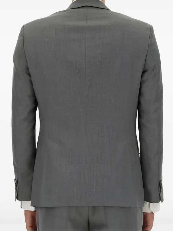 BOSS テックウールジャケット BOSS バージンウールジャケット | グレー | FARFETCH JP