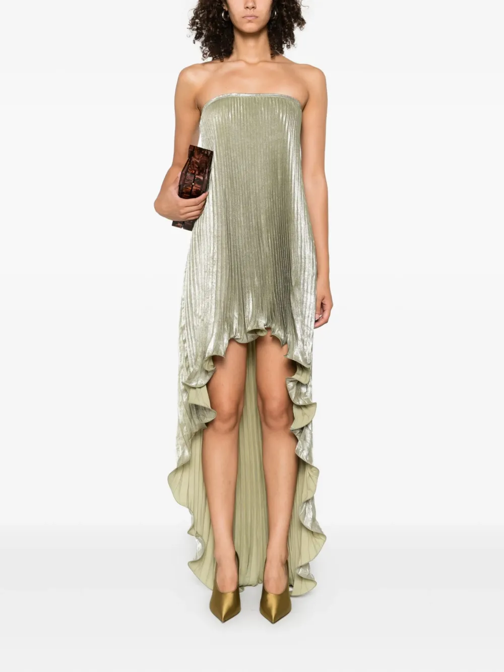 L'IDÉE pleated ruffle dress | Cocktail & Party Dresses | Image 2
