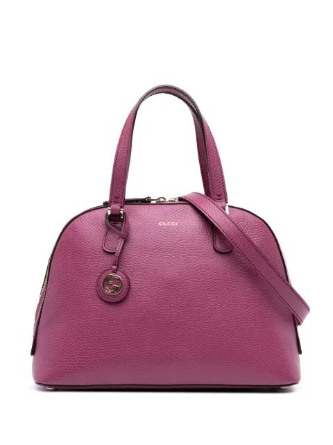 Gucci Pre-Owned 2016-2025 Dollar Calfskin Lady Dome satchel