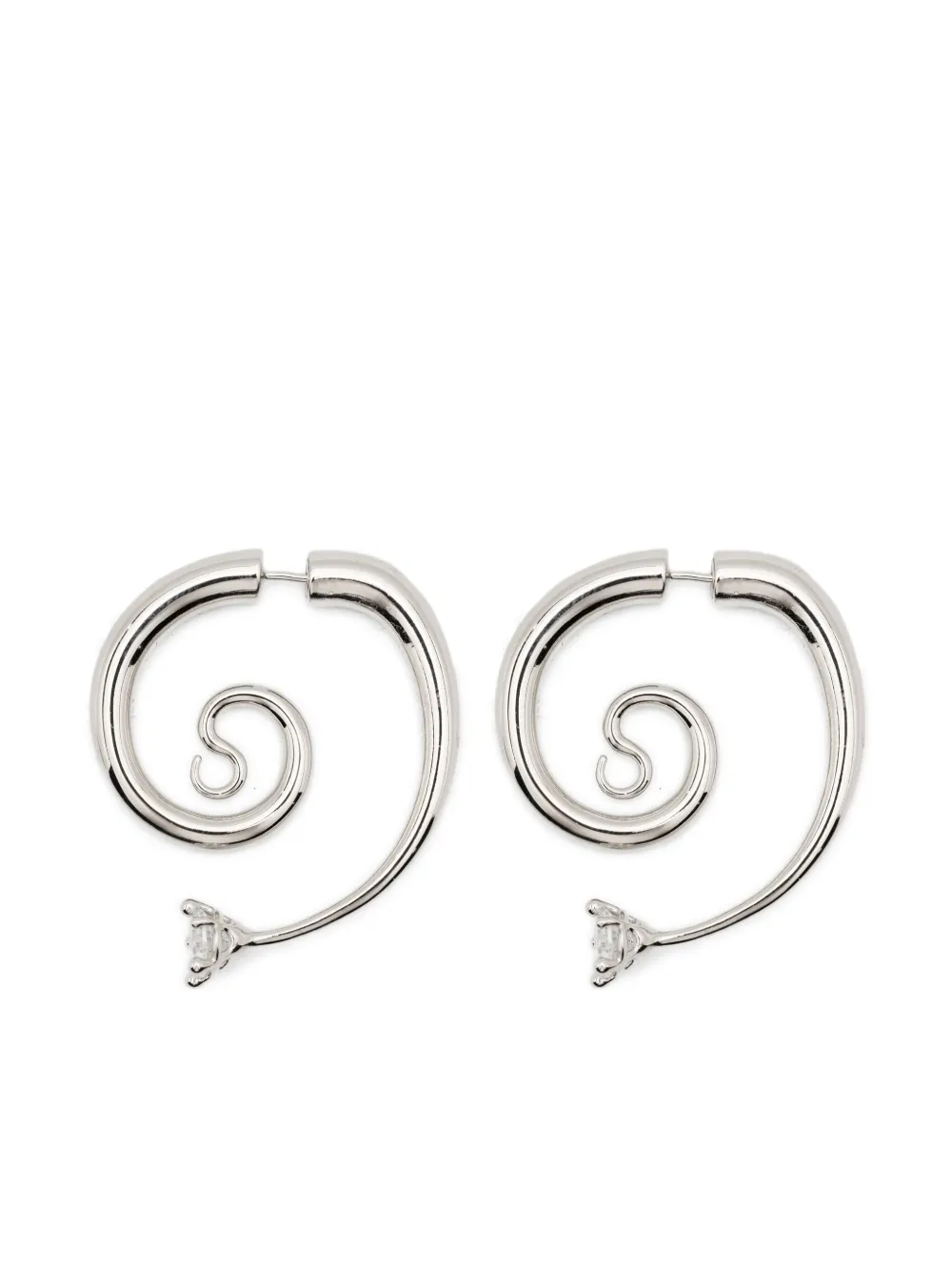 Panconesi Diamanti Serpent Piercings earrings | Silver | Image 1