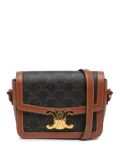 Céline Pre-Owned 2020 Teen Coated Canvas Triomphe crossbody bag - Brown