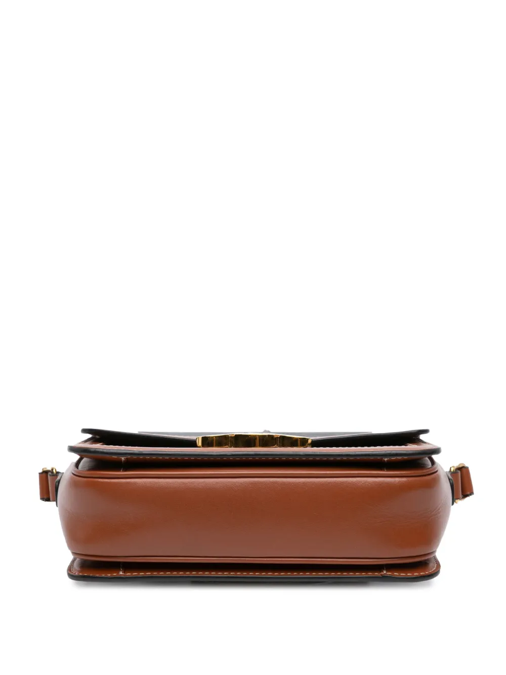 Pre-owned Celine 2020 Teen Coated Canvas Triomphe Crossbody Bag