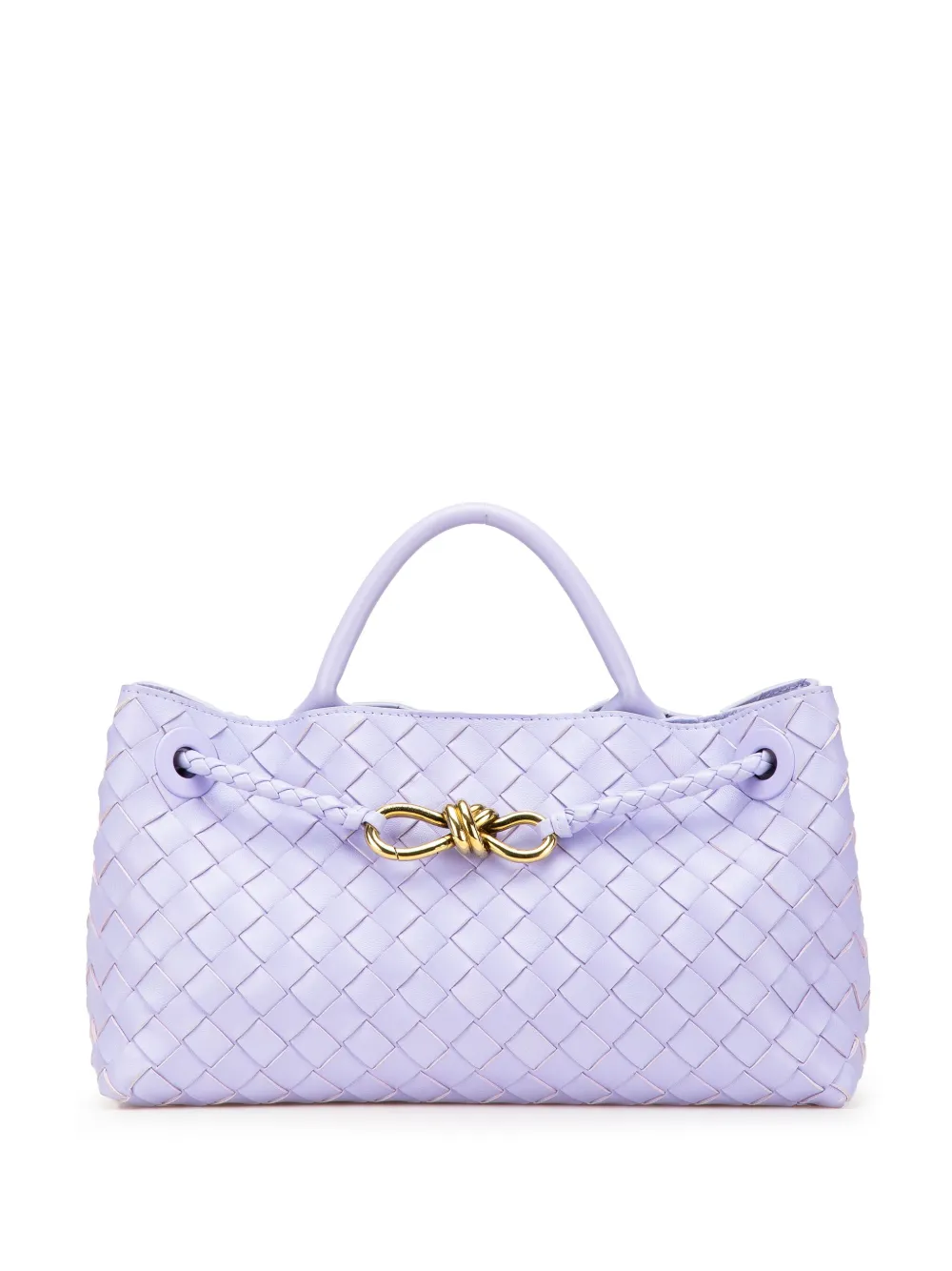 Bottega Veneta Pre-Owned 2012-2024 Lambskin Intrecciato East West Bottega Veneta Pre-Owned 2012-2024 Lambskin Intrecciato East West