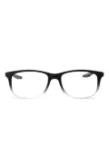 Nike Kids rectangle-frame glasses - Black