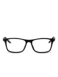 Nike Kids rectangle acetate frames - Black