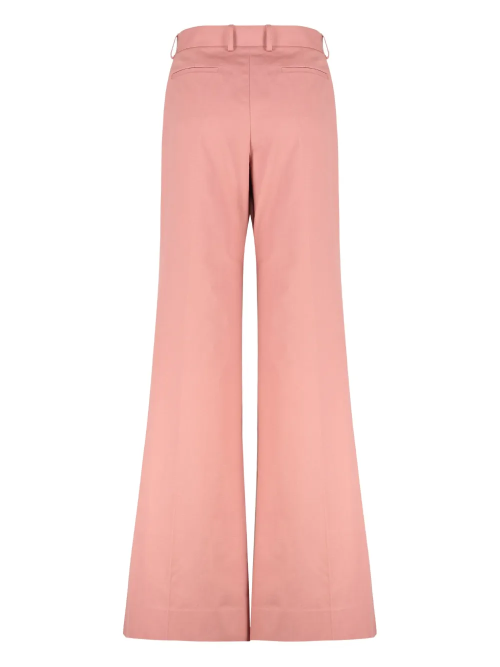 Chloé Buttoned Flared Trousers In Purple
