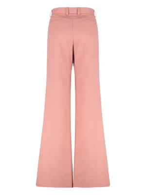 パンツ CHLOE Women Straight Pants CH25UPA03012 6H9 PINK Chloé - Girls Pink Linen & Cotton Twill Trousers
