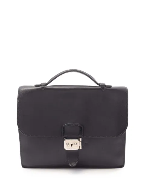 Hermès Pre-Owned 2008 Clemence Sac a Depeches 27 business bag