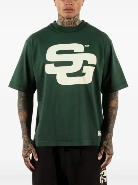 SUMMER GAMES logo-print organic cotton T-shirt