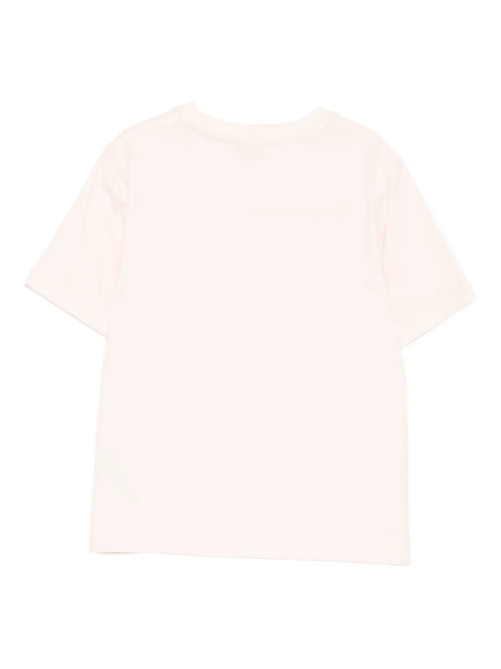 Burberry Kids graphic-print T-shirt Roze