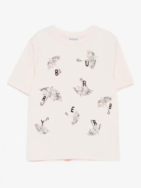 Burberry Kids graphic-print T-shirt
