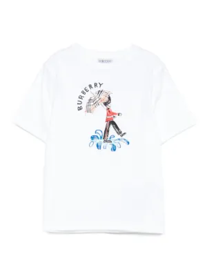 Burberry Kids トーマスベア Tシャツ | ホワイト | FARFETCH JP