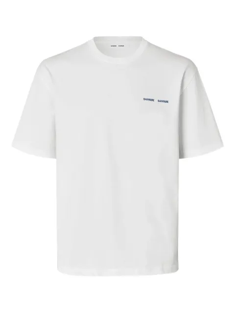 SAMSOE SAMSOE Saflorian graphic-print cotton T-shirt