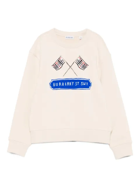 Burberry Kids logo-print sweatshirt