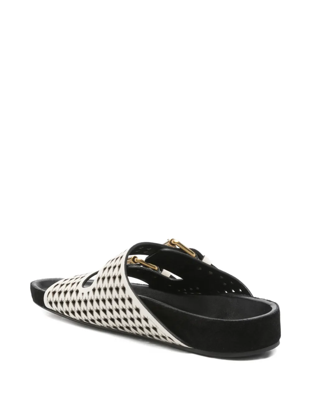 ISABEL MARANT Sandalen met uitgesneden hart Wit