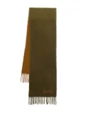 ISABEL MARANT Firna two-tone fringe scarf - Brown