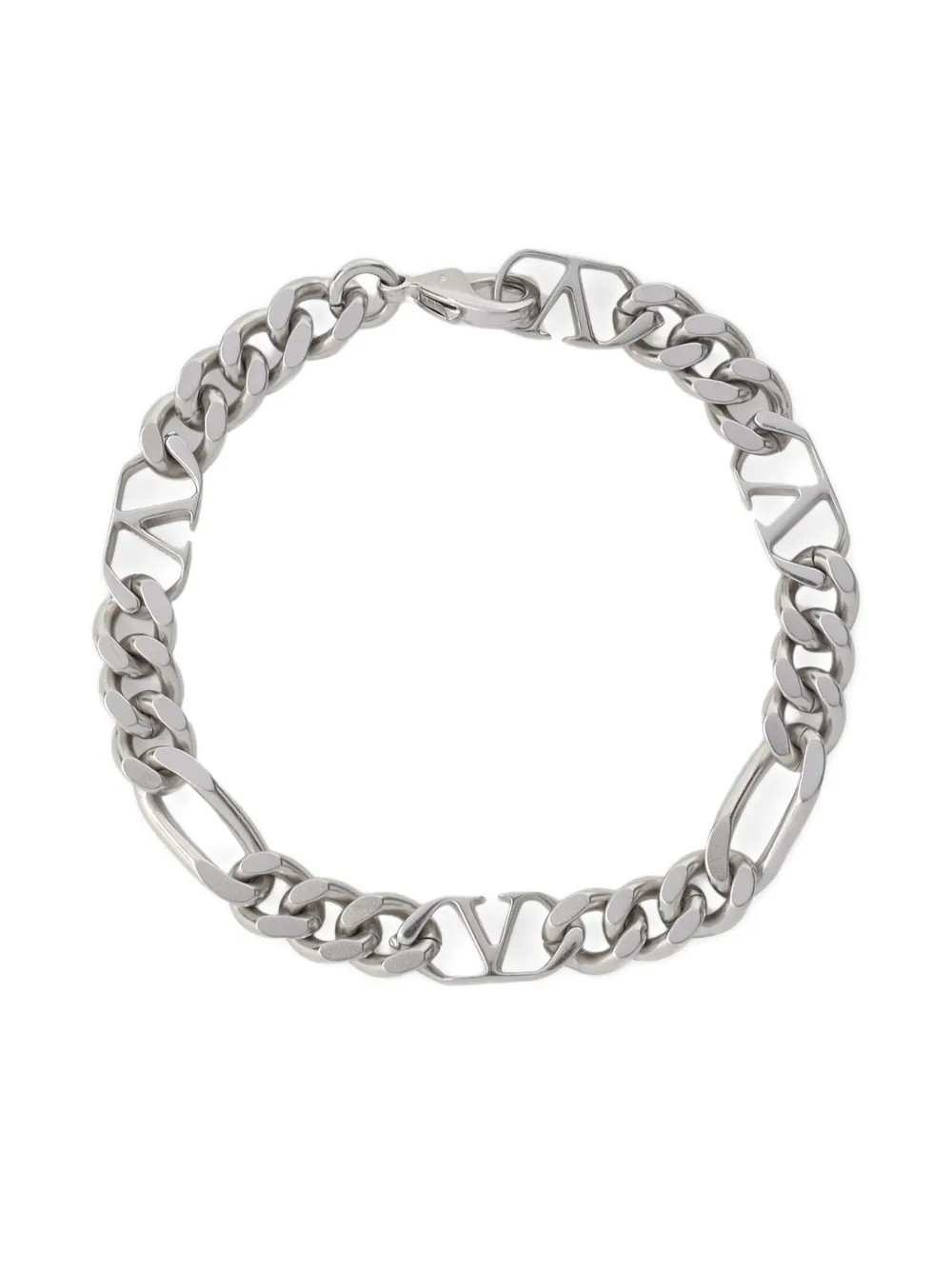 Valentino Garavani VLogo Signature metal bracelet - シルバートーン Valentino Garavani VLogo Signature metal bracelet - シルバートーン