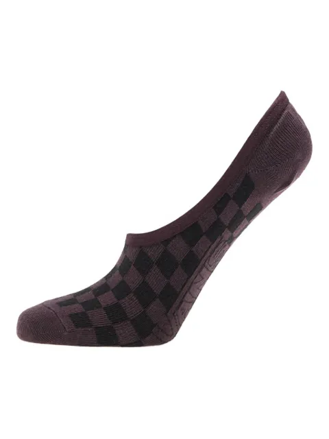 Vans checkerboard no-show socks (pack of three)