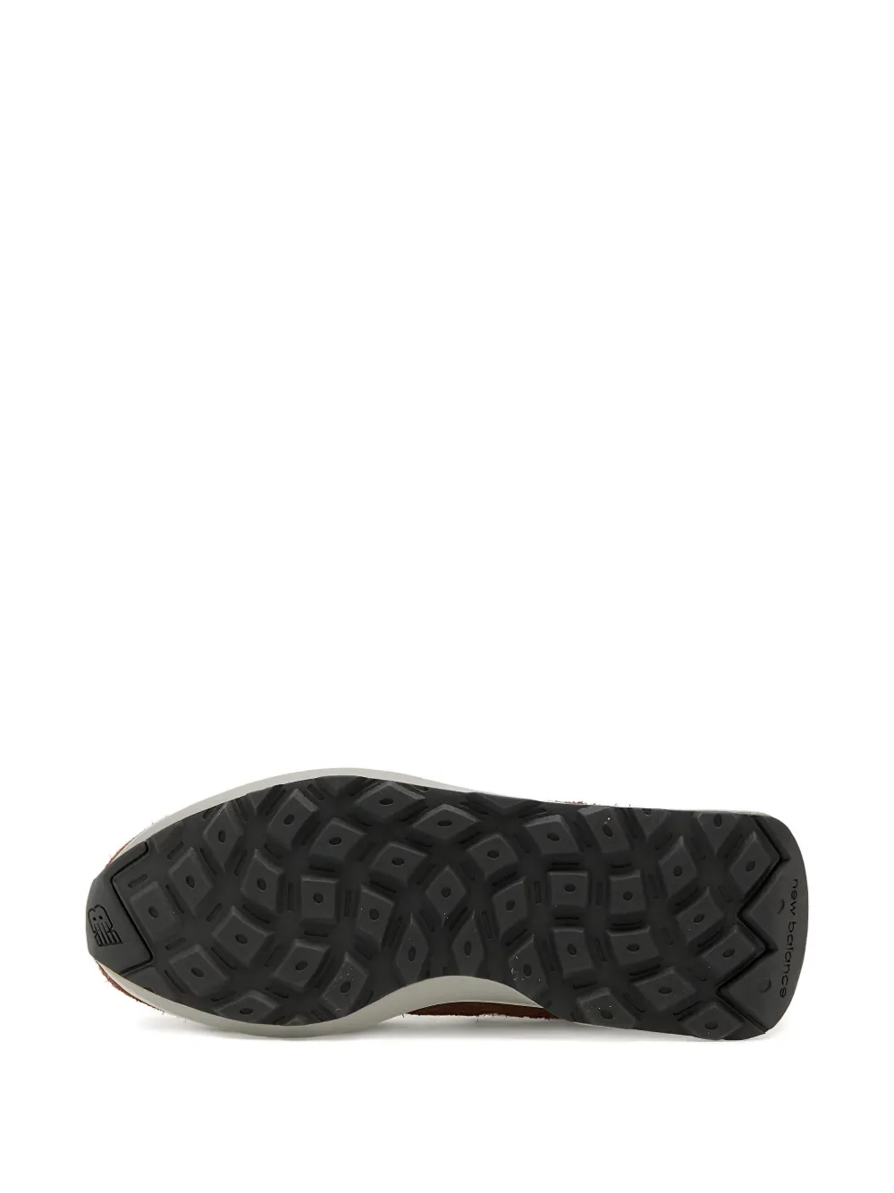 New Balance 370 suede leather sneakers Brown