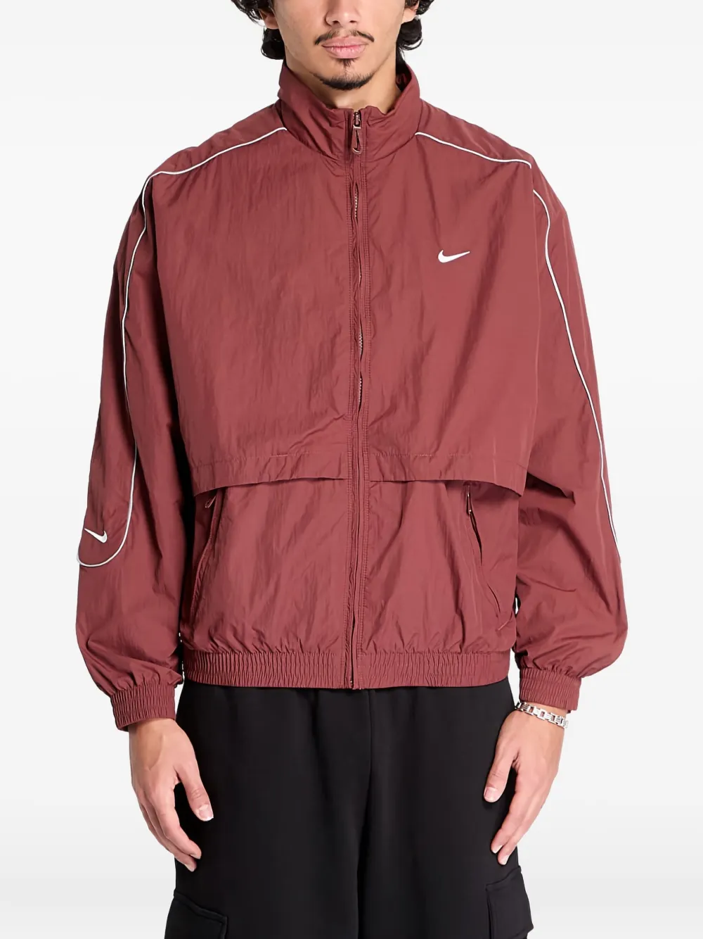Nike Trainingsjack met Swoosh-logo Rood