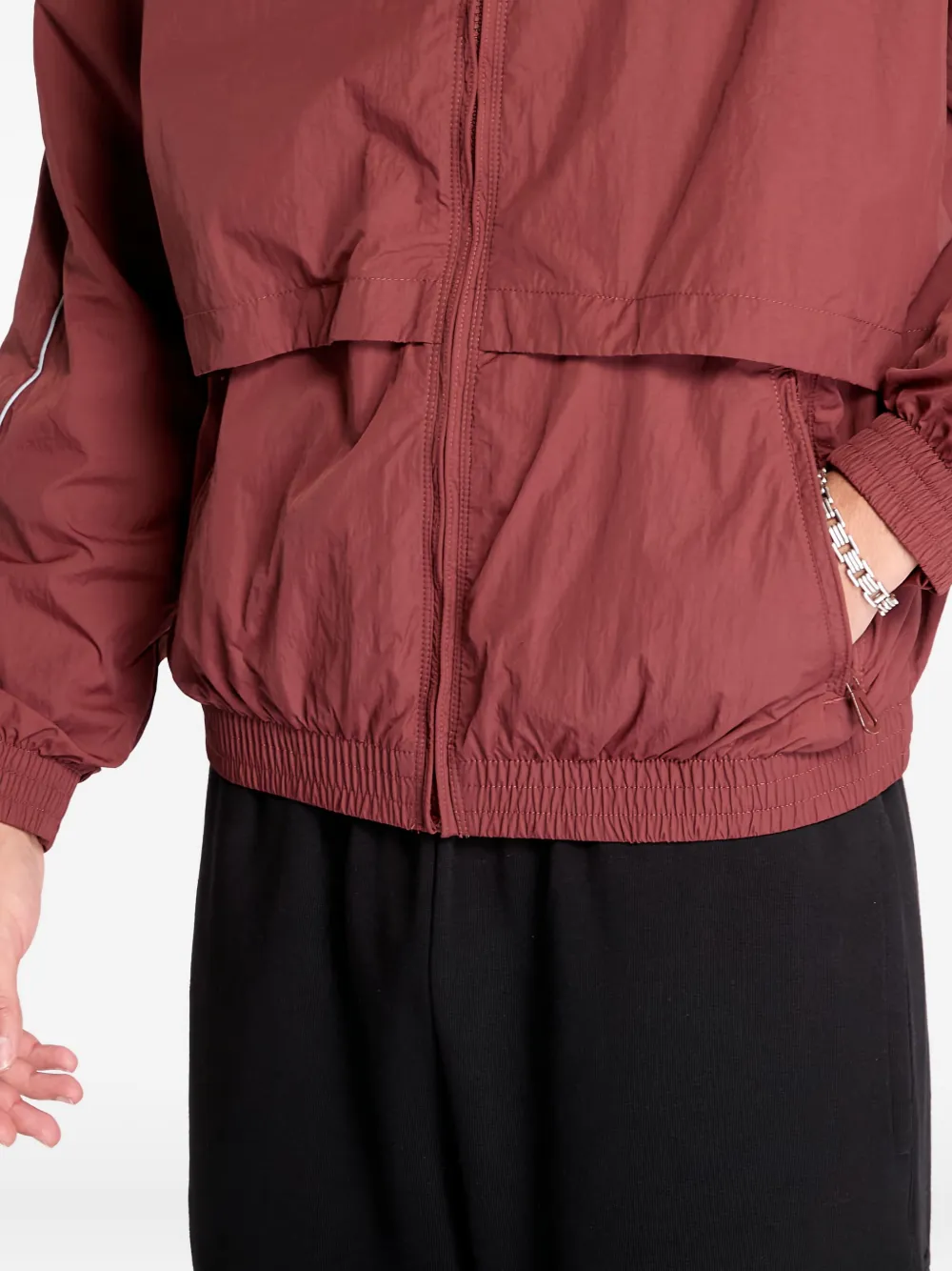 Nike Trainingsjack met Swoosh-logo Rood