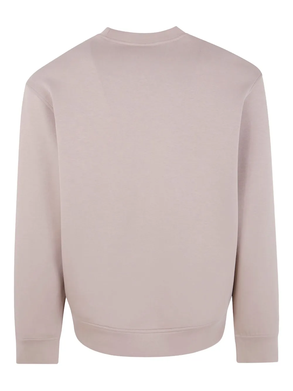 Emporio Armani patch-pocket cotton sweater U6189 WALLNUT