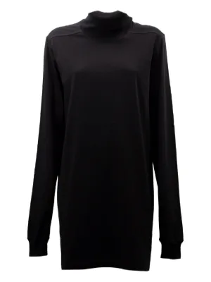 Yohji Yamamoto zig-zag Neckline long-sleeves Top | Black | FARFETCH