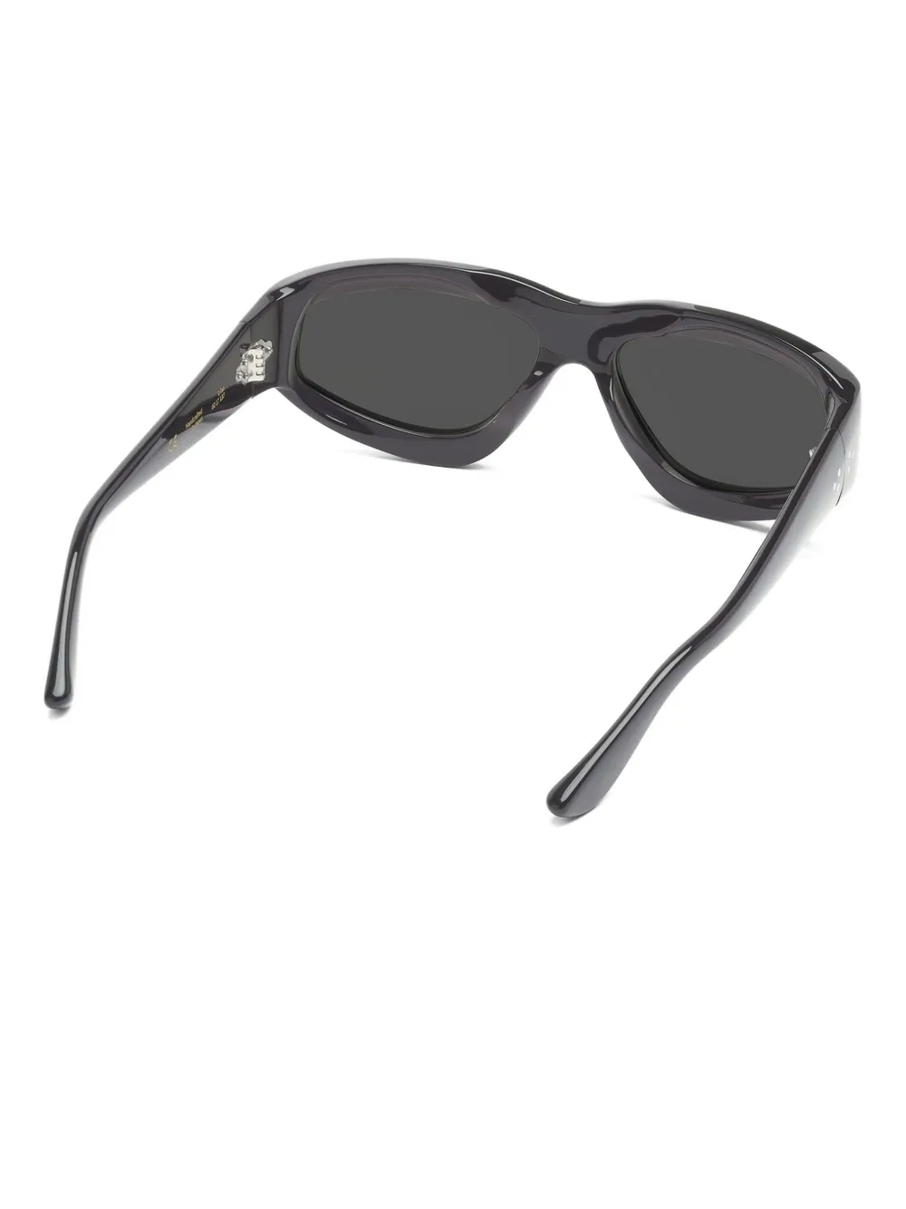 Port Tanger Irfan Geometric-frame Sunglasses In Black