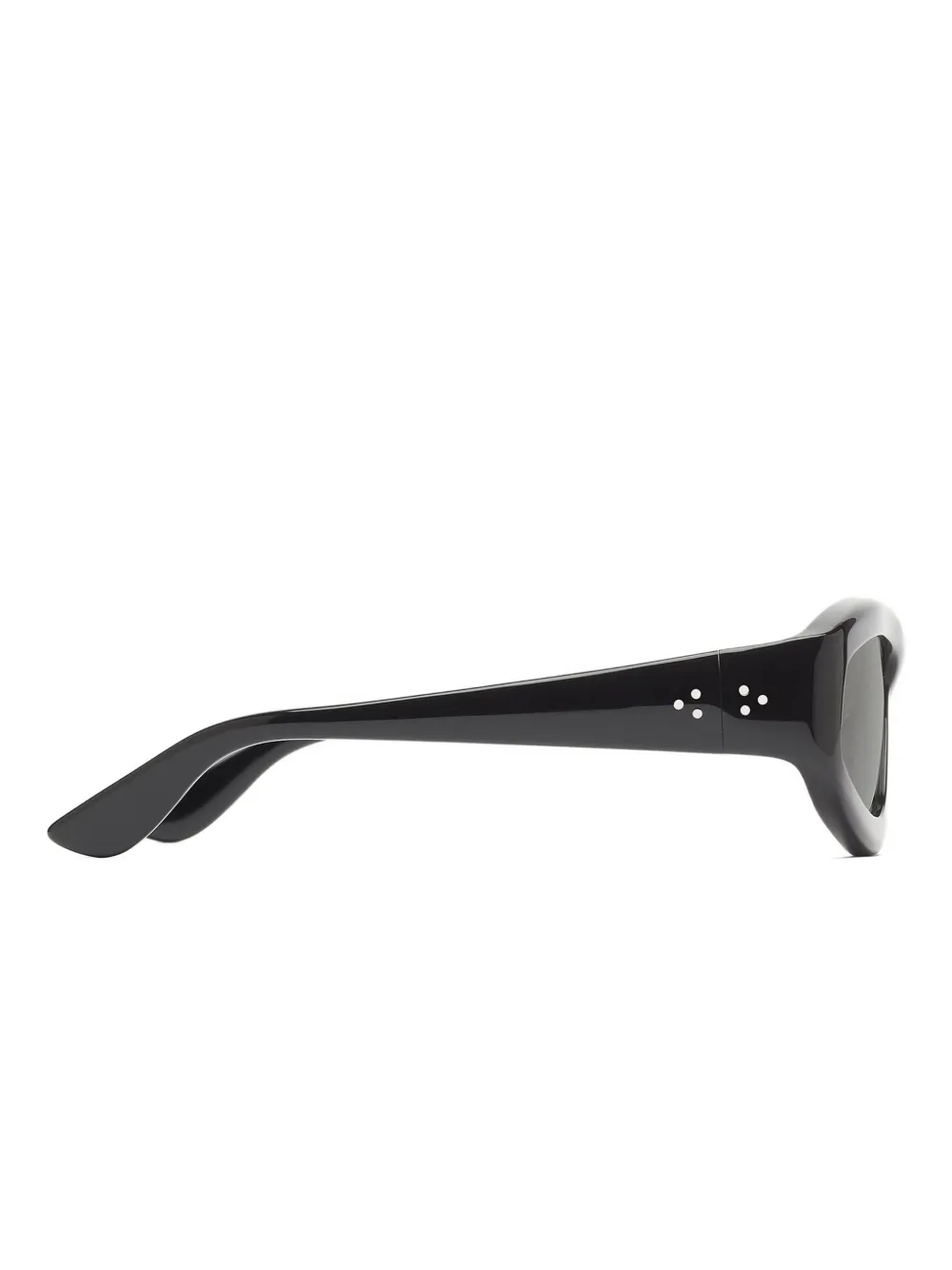 Port Tanger Irfan Geometric-frame Sunglasses In Black