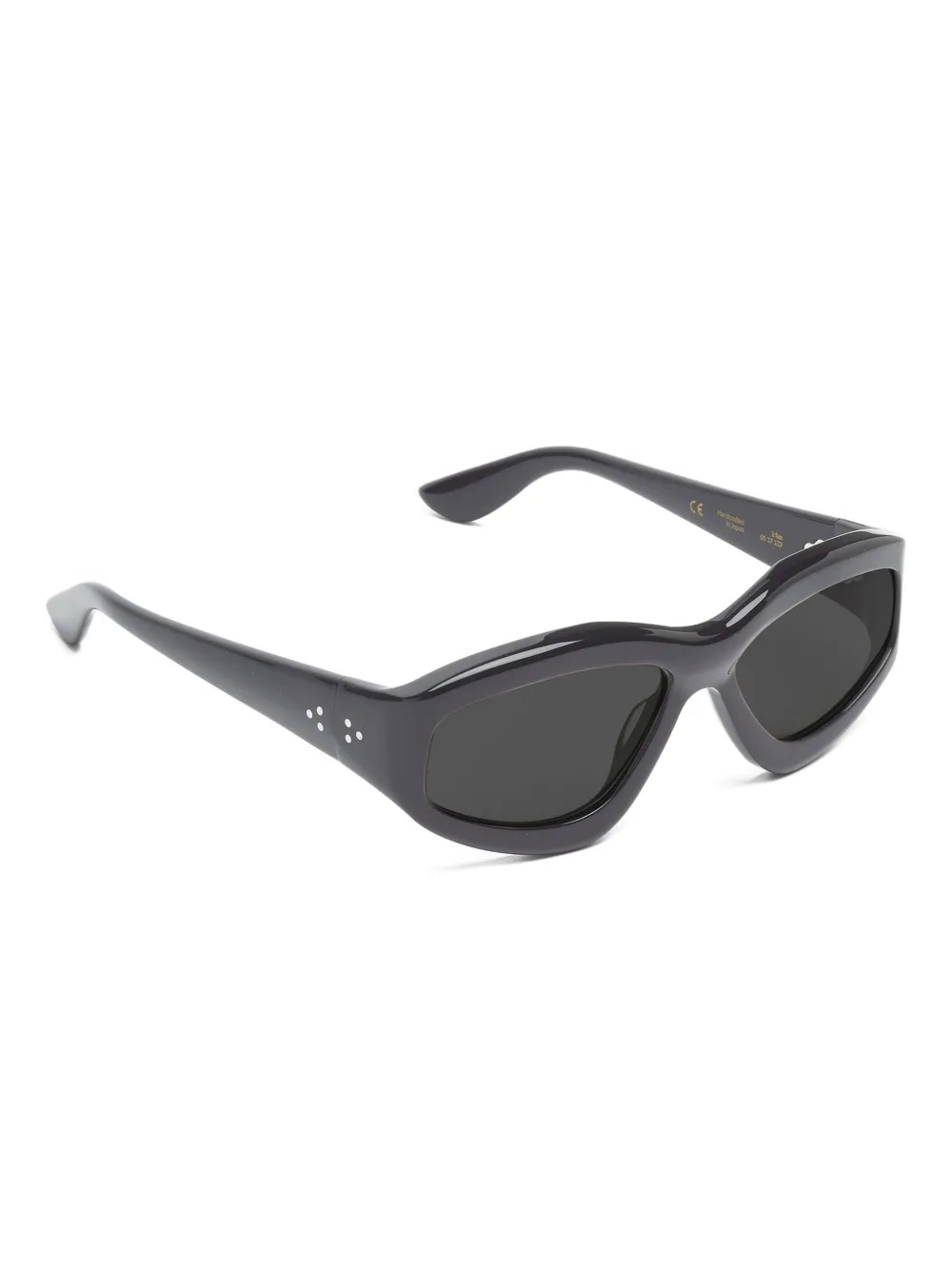 Port Tanger Irfan geometric-frame sunglasses - Zwart