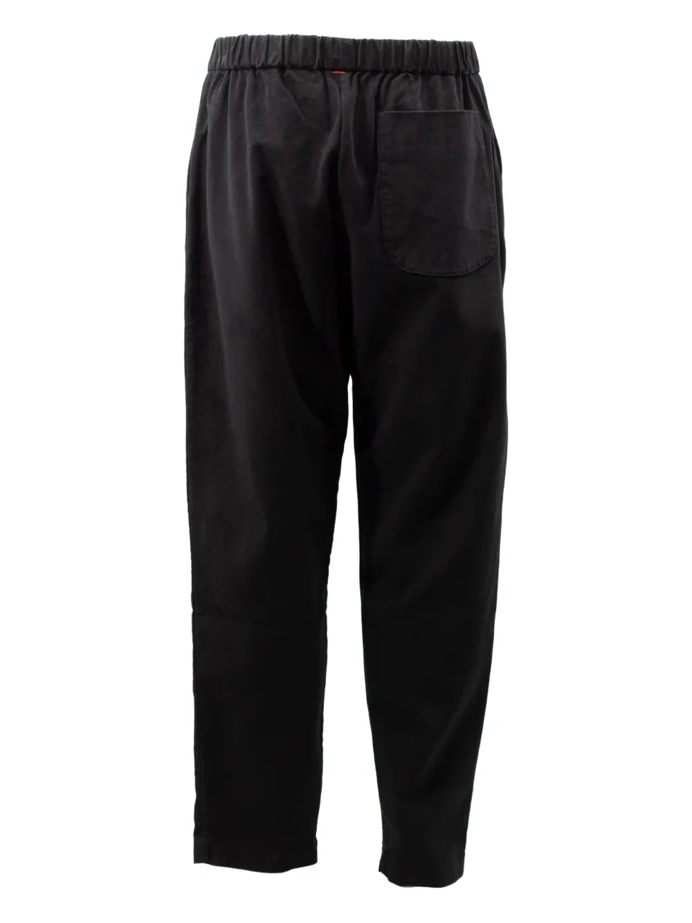 Casey Casey elastic-waistband trousers - Zwart