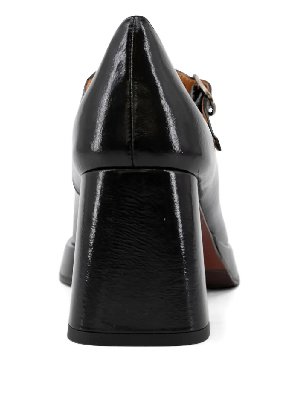 Chie Mihara 80mm T-bar block-heel pumps Black