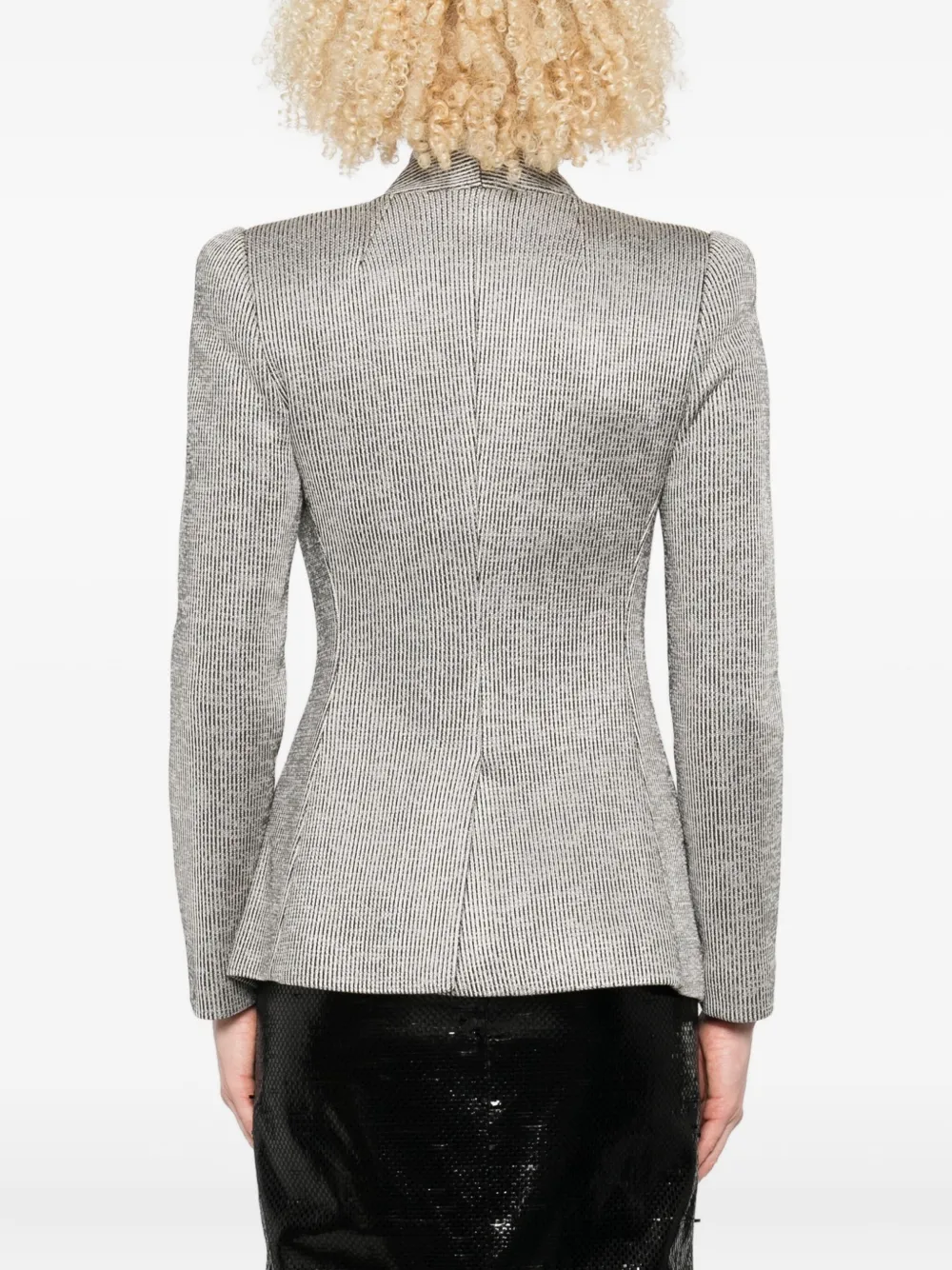 Giorgio Armani single-breasted blazer Beige