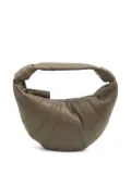 LEMAIRE mini Fortune Croissant knotted panelled bag - Green