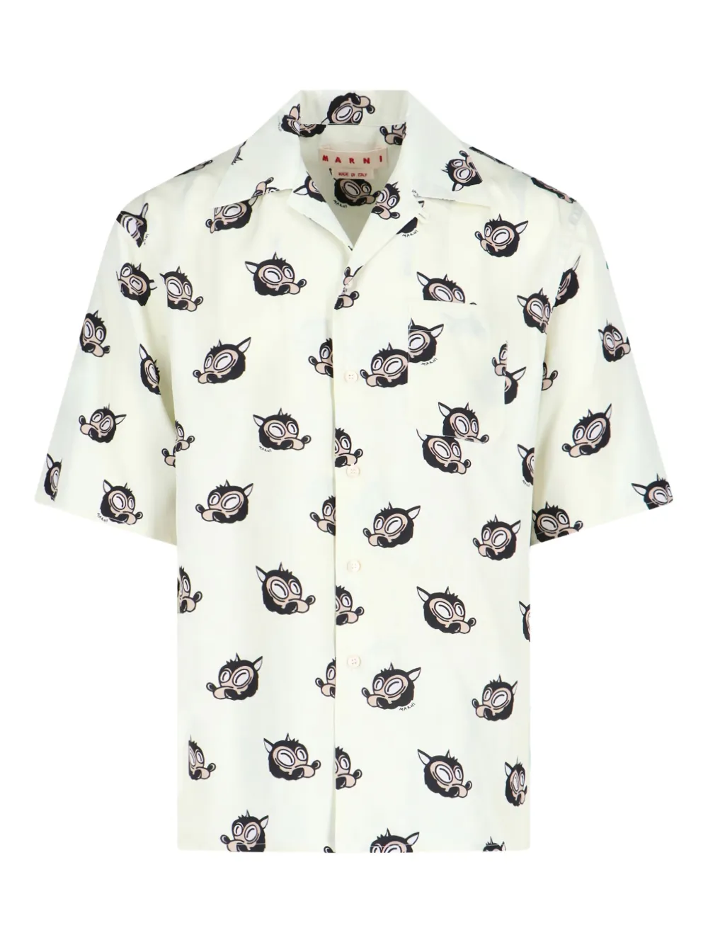 Marni short-sleeved shirt - ニュートラル Marni short-sleeved shirt - ニュートラル