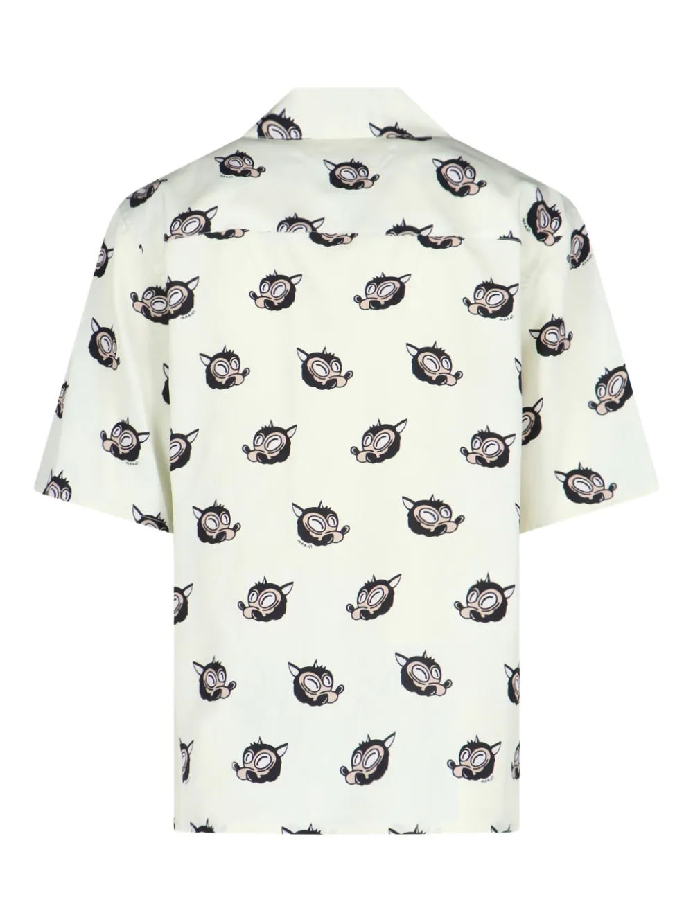 Marni Overhemd met korte mouwen Beige