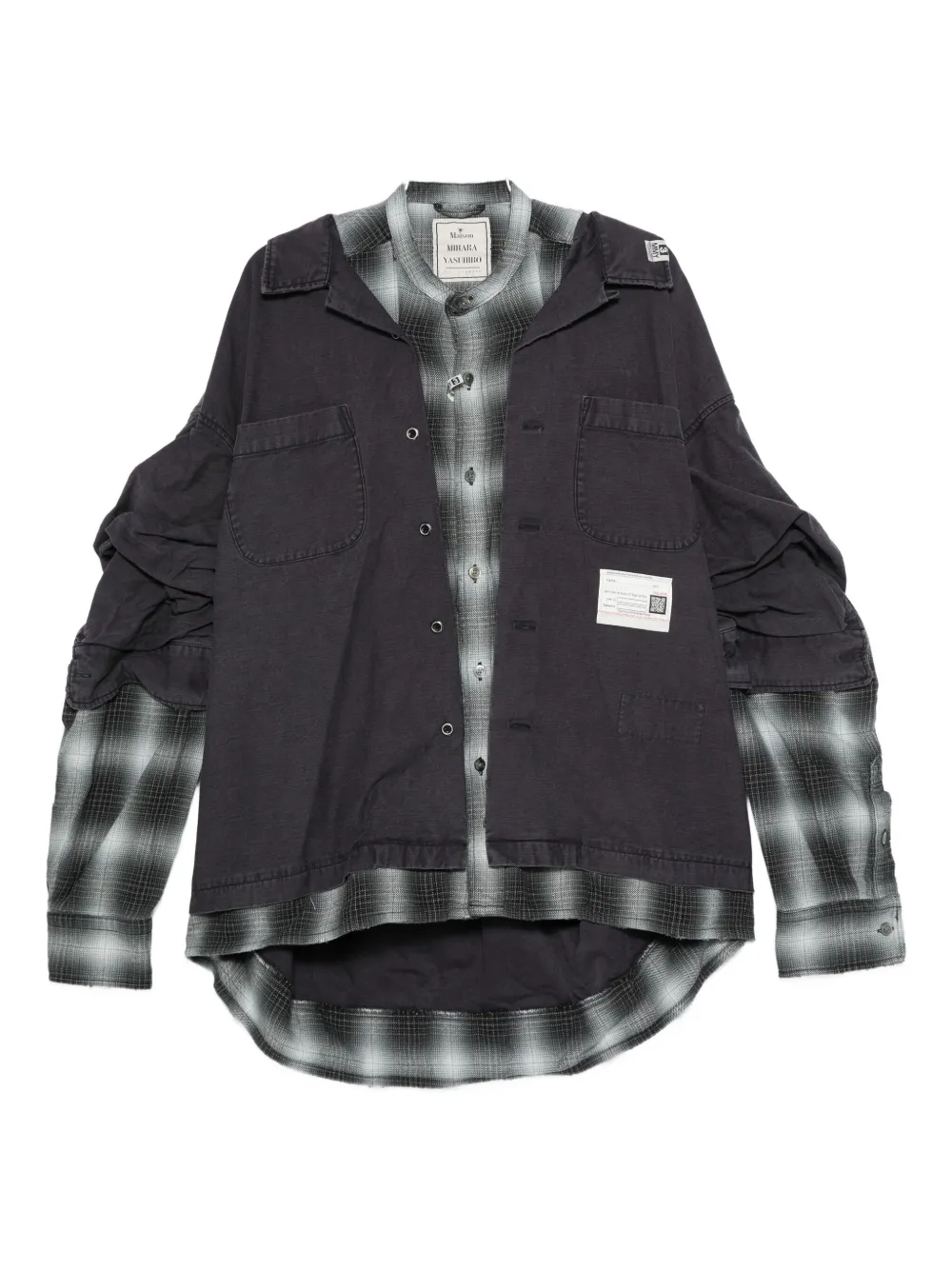 Miharayasuhiro Maison Mihara Yasuhiro Shirts In Black