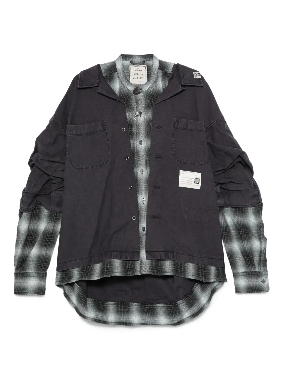 layered Long sleeve jacket